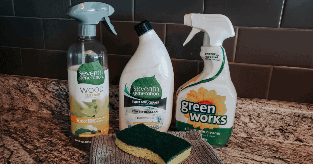 Safe cleaning products for minimalist cleaning supplies