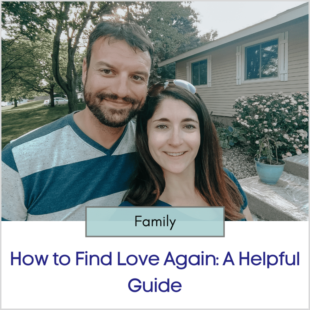 Photo link to an article titled "How to Find Love Again: A Helpful Guide"