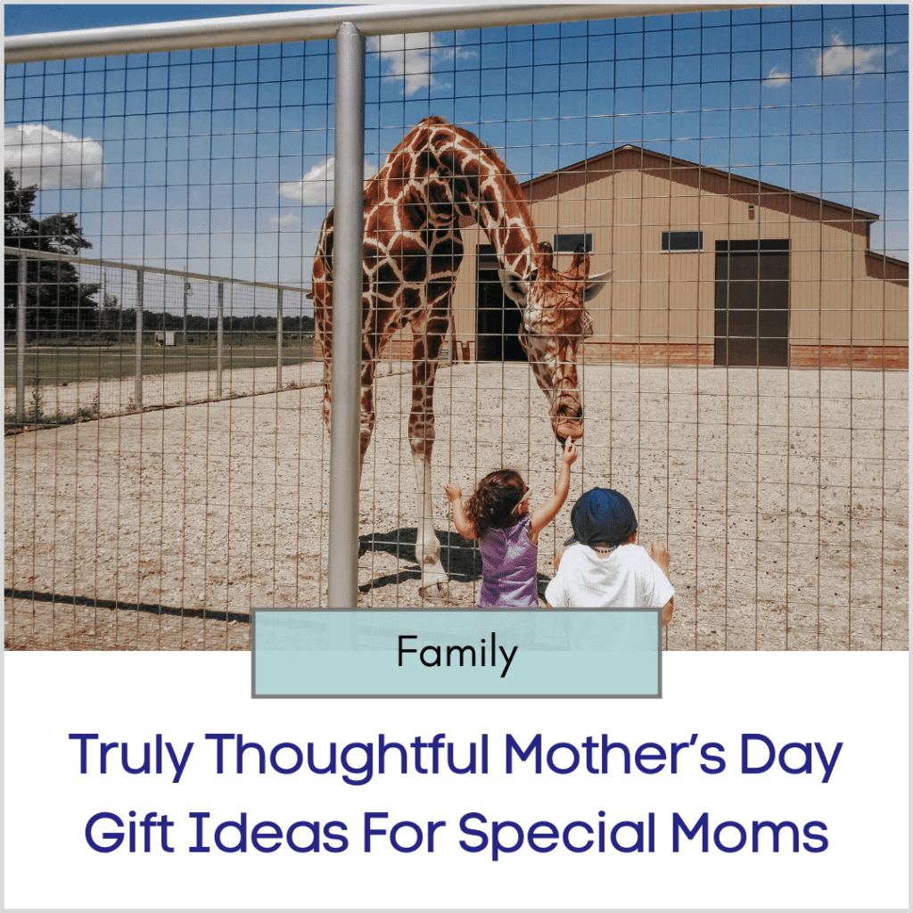 Photo link to an article titled "Truly Thoughtful Mother's Day Gift Ideas For Special Moms"