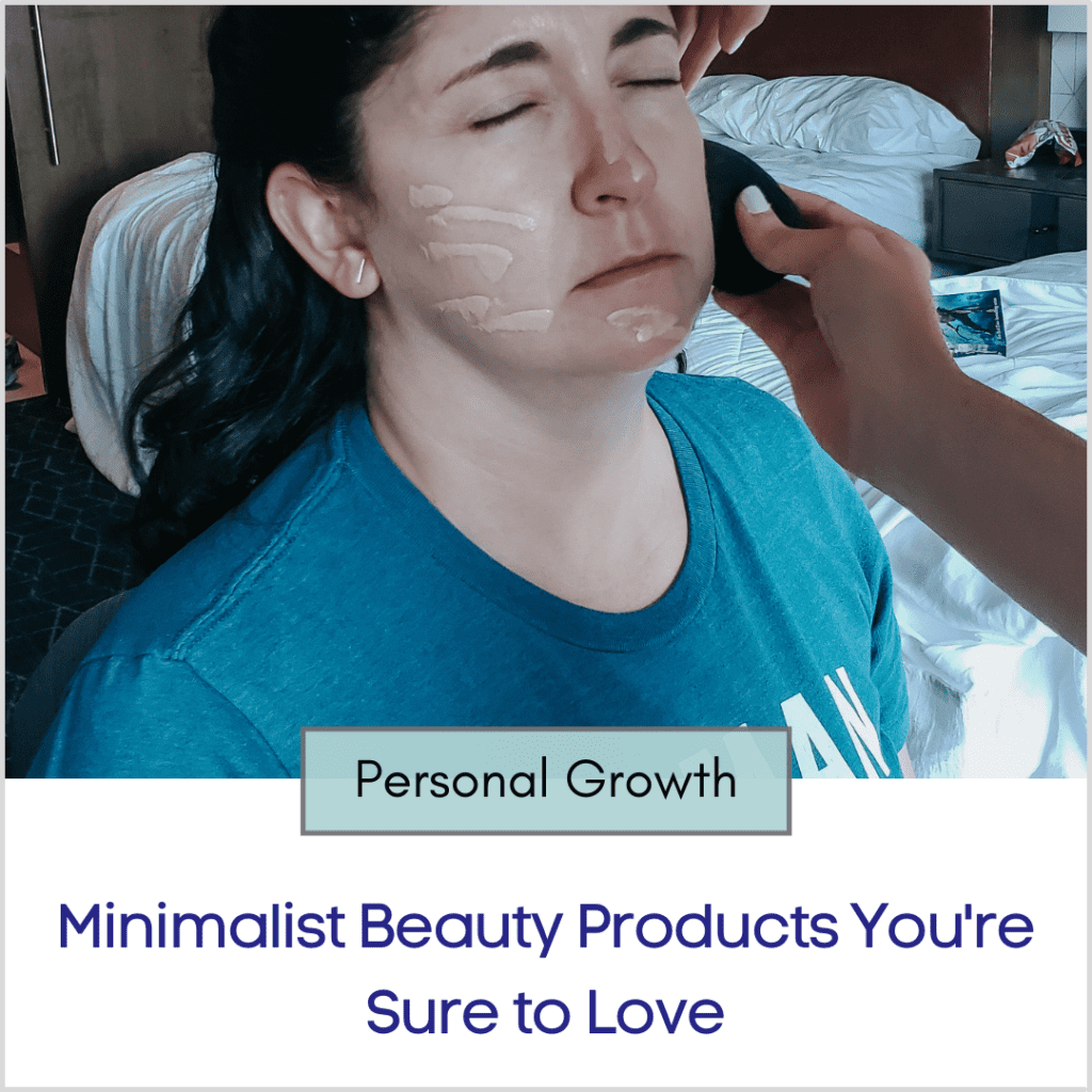 Photo link to an article titled "Minimalist Beauty Supplies You're Sure to Love"