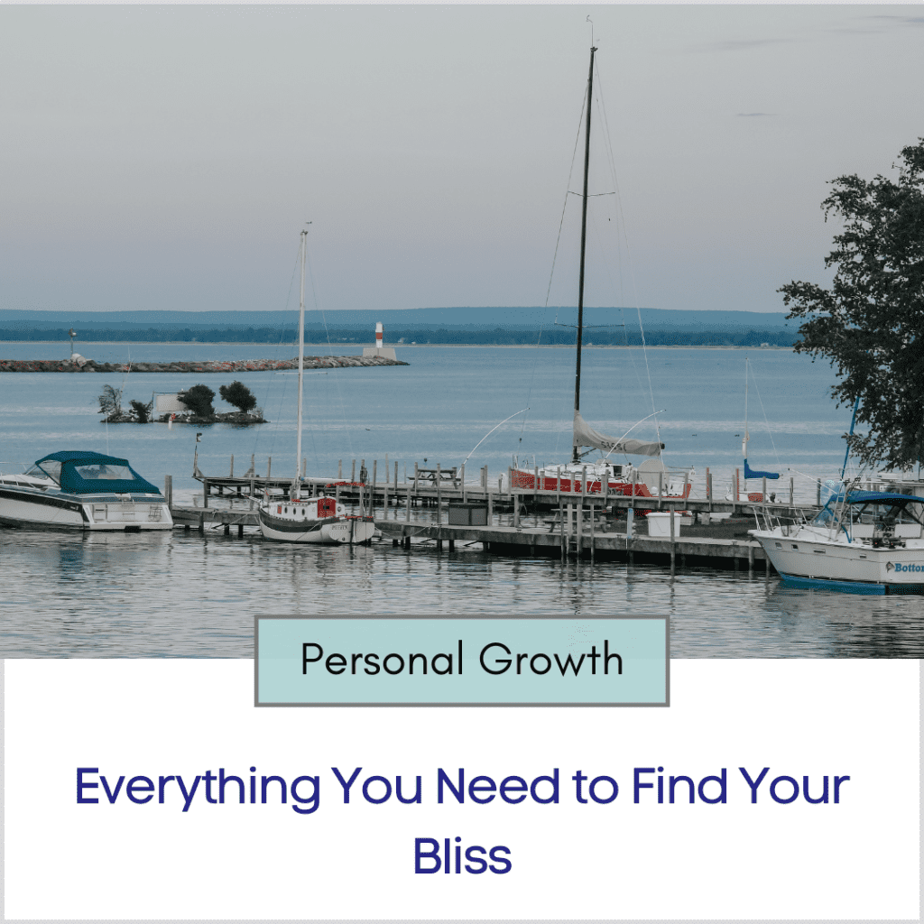 Photo link to an article titled "Everything You Need to Find Your Bliss"