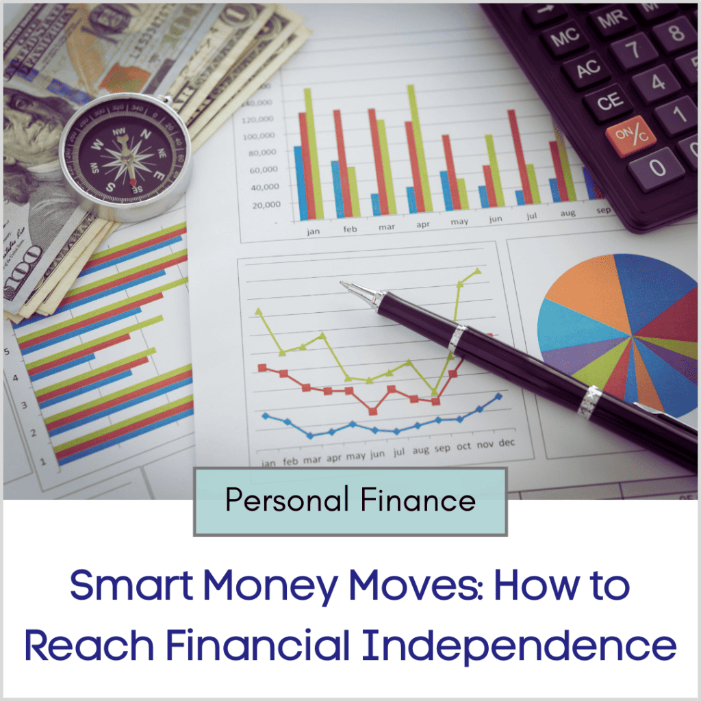 Financial graphs, cash, and a calculator